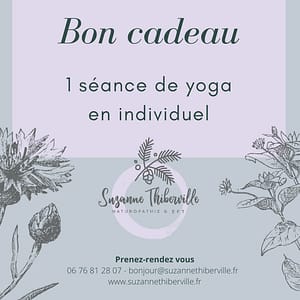 Bon cadeau Yoga individuel