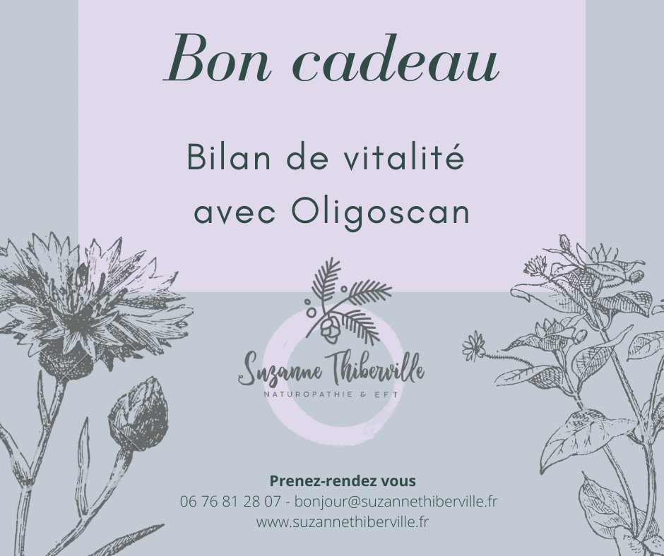 Bon cadeau : Bilan de vitalité et bilan Oligo-Check